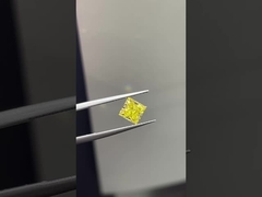 1.5ct Lab Growm Diamond Princess Cut CVD Intense Yellow VS1 2EX N IGI | LG627479402