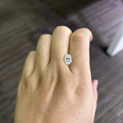 Buy 1.8 Carat Lab Grown Diamond Oval Cut CVD E Color VS1 Clarity 2EX N IGI online manufacture