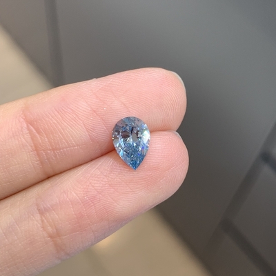 Buy 1.03ct Lab Grown Diamonds CVD Pear Cut Fancy Intense Blue VS2 2EX N IGI online manufacture
