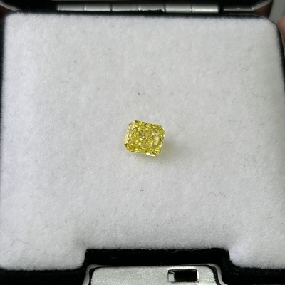 Buy 1.03ct VS2 Lab Grown Fancy Yellow Diamonds For DIY Jewelry online manufacture