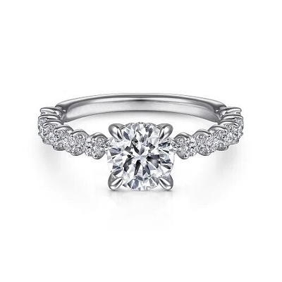 Buy 18K 14K 10K Real Gold Customized China Factory 1 Carat 2 Carat DEF VVS VS Lab Created Diamond Engagement Ring online manufacture