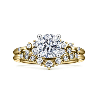 Buy Lab Diamond Wedding Band VVS Clarity HPHT Round Cut Lab Grown Diamond Ring online manufacture