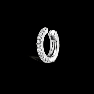 Buy 0.1 Carats Lab Created Diamond Hoop Earrings VVS Clarity HPHT Rond Cut online manufacture