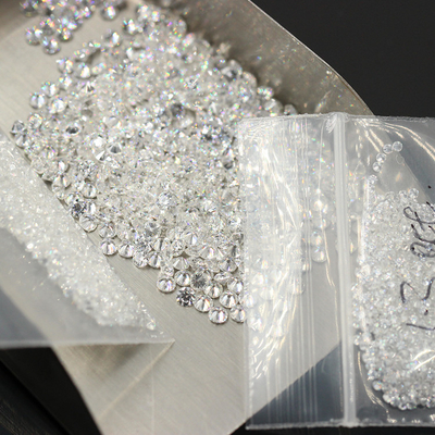 Loose Lab Created Diamonds Melee Diamonds 1.3 To 4mm Round Cut