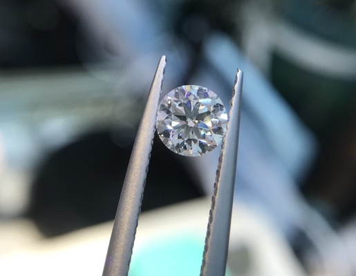 1.0CT D VS2 ID EX CVD HPHT Lab Grown Diamond Round Brilliant Cut