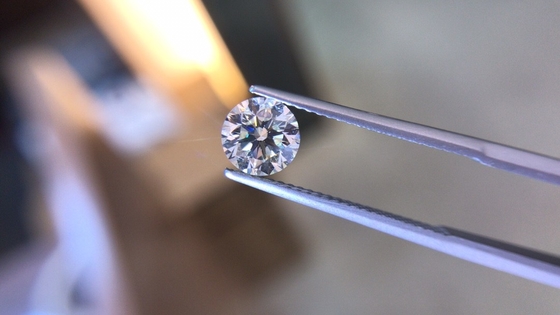 IGI Certificated 1.09 Carat D VVS1 ID EX HPHT Lab Grown Diamond Round Cut